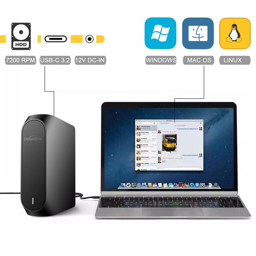 Unionsine 6tb desktop disco - 6tb,
