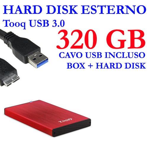 Hdd hard disk esterno 320gb - hard,