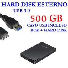 HDD HARD DISK ESTERNO 500GB