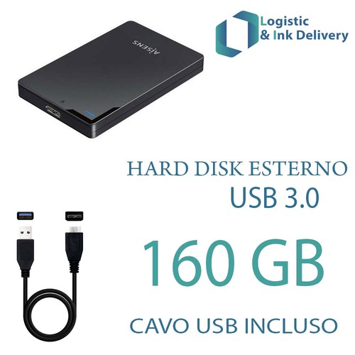 Hdd hard disk esterno 160 - hdd, gb