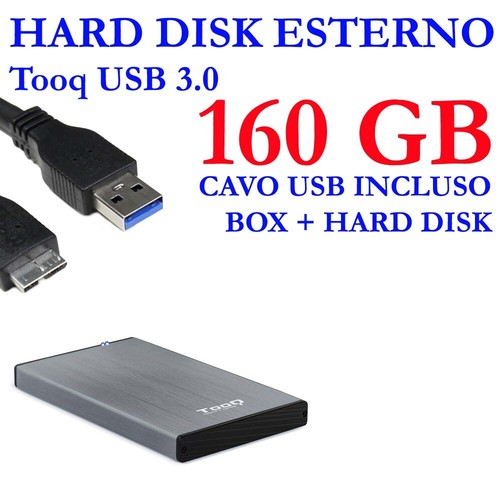 Hdd hard disk esterno 160gb - esterno,